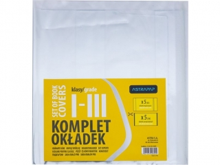 Uniwersalny komplet okładek ASTRAPAP do klas I-III