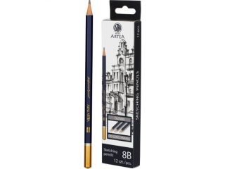 Owek do szkicowania 8B Astra Artea - box 12 sztuk [opakowanie=12szt]