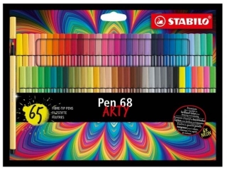 Cienkopis STABILO point 88 pudeko kartonowe 65 szt. ARTY [opakowanie=5szt]