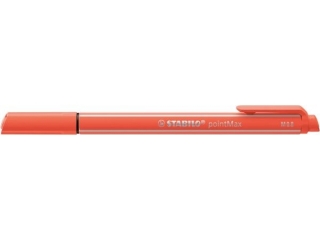 Cienkopis STABILO pointMAX koralowy [opakowanie=10szt]