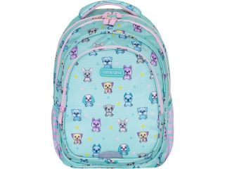Plecak ASTRABAG PUPPIES WORLD, AB300 [opakowanie=6szt]