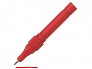 Cienkopis okr�g�y 0, 4 mm ko�c�wka typu F Live Color DIY MONAMI czerwony sos - 12 szt. op. [opakowanie=12szt]