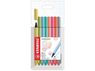 Cienkopis STABILO pointMAX etui kartonowe 8 szt. [opakowanie=10szt]