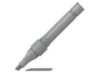 Marker okr�g�y 0, 25-0, 5 mm ko�c�wka typu C - �ci�ta Live Color DIY MONAMI szary sezam - 12 szt. op. [opakowanie=12szt]