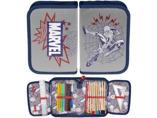 Piórnik z wyposażeniem PASO SPIDER MAN SP24EE-P001 19, 5x13x3, 5
