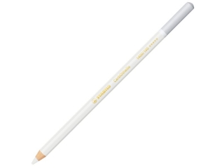 Kredka drewniana STABILO CarbOthello pencil titanium white [opakowanie=12szt]