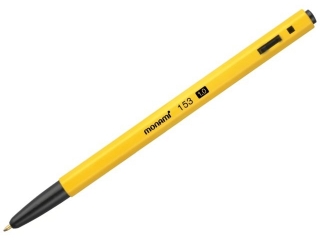 Dugopis plastikowy 1, 0 mm BP 153 MONAMI czarny tusz - 50 szt. box [opakowanie=50szt]