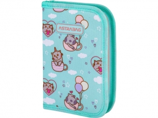 Pirnik pojedynczy dwuklapkowy bez wyposaenia ASTRABAG KITTYS WORLD, AC1 [opakowanie=12szt]