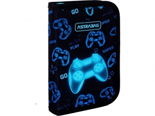 Pirnik pojedynczy jednoklapkowy z wyposaeniem ASTRABAG GO PLAYING, AC11  [opakowanie=12szt]