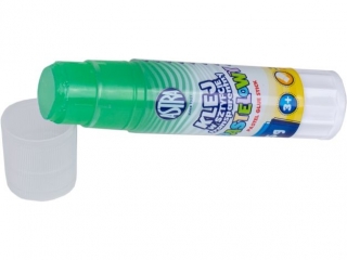 Klej w sztyfcie transparentny PVP ASTRA Pastel Line 15 g - 24 szt. display [opakowanie=24szt]