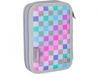 Pirnik podwjny bez wyposaenia HEAD CHECKERED HEARTS, AC2  [opakowanie=12szt]