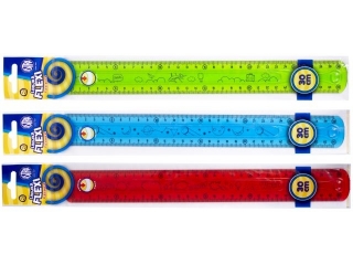 Linijka 30 cm FLEXI ASTRA - 1 szt. opp bag [opakowanie=24szt]