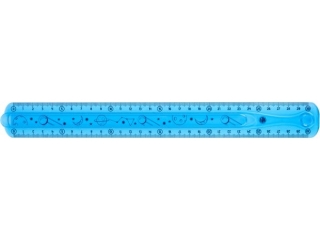 Linijka 30 cm FLEXI ASTRA - 1 szt. opp bag [opakowanie=24szt]