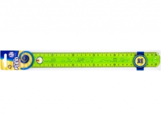 Linijka 30 cm FLEXI ASTRA - 1 szt. opp bag [opakowanie=24szt]