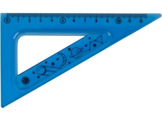 Zestaw geometryczny 3 elementy FLEXI ASTRA - 1 szt. opp bag [opakowanie=24szt]