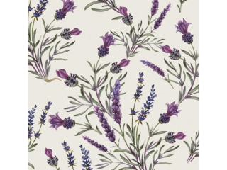 Serwetki POL-MAK Maki Lunch 33cm 20szt. Lavender Twigs SLOG046301 [opakowanie=12szt]