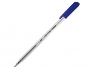 Basic  dugopis plastikowy  0.7 mm - tusz niebieski [opakowanie=50szt]