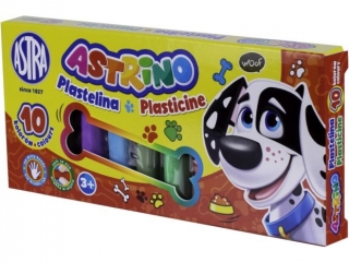 Plastelina Astrino10 kolorw [opakowanie=10szt]