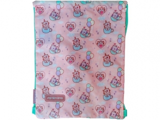 Worek na obuwie ASTRABAG KITTYS WORLD, AD1 [opakowanie=12szt]