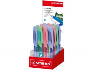 Piro wieczne STABILO EASYbuddy Pastel 16 szt. display S stalwka M (6 sztuk 5031/38-41, po 5 sztuk: 5031/39-41, 5031/40-41)