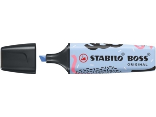 Zakre�lacz STABILO BOSS ORIGINAL Pastel by Ju Schnee niebieski [opakowanie=10szt]