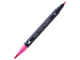 Dwustronne pisaki z kocwkami pdzelkowymi Color Twin Brush 6 kol. DESSERT PASTEL MonAmi (2051009507)