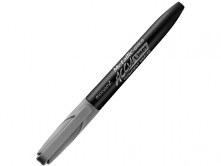 Marker permanentny metaliczny ACCU LINER srebrny MonAmi (2070023502)  [opakowanie=12szt]