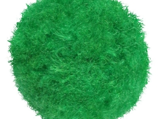 Pompony poliestrowe 25mm 30szt. zielone