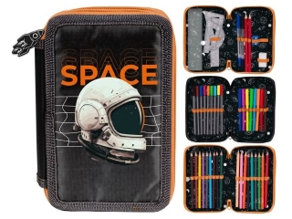 Piórnik z wyposażeniem PASO NASA PP24SC-023 19, 5x13x6, 5