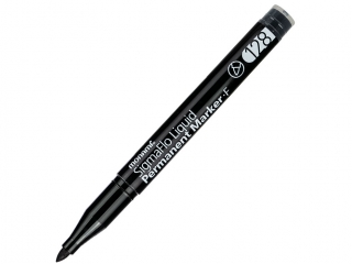 Marker permanentny SigmaFlo F 128 czarny MonAmi (2080135501)  [opakowanie=12szt]