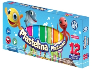 Plastelina Mini Mini 12 kolorw [opakowanie=5szt]