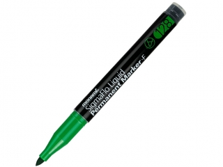 Marker permanentny SigmaFlo F 128 zielony MonAmi (2080135504)  [opakowanie=12szt]