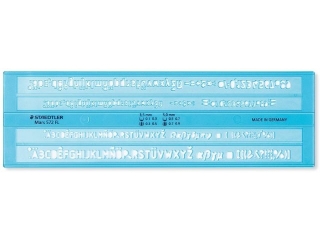 Szablon Linoscript, Staedtler