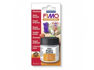 Fimo?, lakier błyszczący, wodny, 35 ml, blister, Staedtler