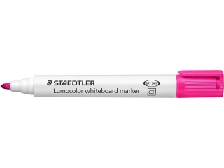 Marker Lumocolor whiteboard, okrgy, rowy, Staedtler [opakowanie=10szt]