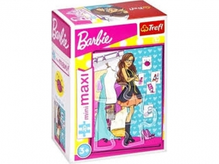 Puzzle "20 miniMAXI - Wymarzony zawód Barbie" / Mattel, Barb