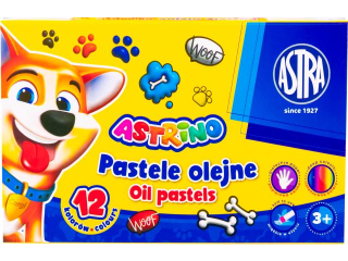 Pastele olejne ASTRINO 12 kolorów