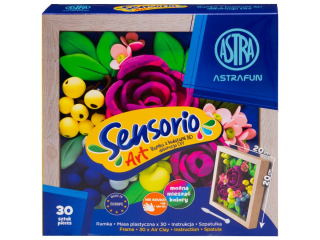 Zestaw lekkiej masy Sensorio Art z ramk ASTRAFUN Ry - 30 kol.