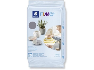 Masa Fimo? air, masa modelarska, 500 g, szary, Staedtler