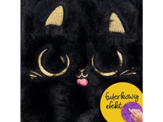 Saszetka ASTRABAG FLUFFY KITTY black [opakowanie=12szt]