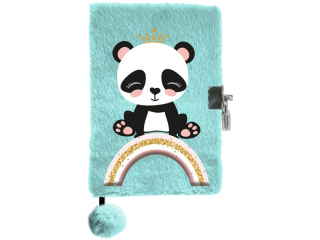 Pluszowy pamiętnik PASO PANDA PP23PN-3676 A5