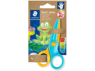 Nożyczki Noris junior, dla dzieci 2+, plastikowe, 10 cm, blister, Staedtler