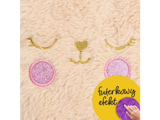 Pi�rnik pojedynczy jednoklapkowy ASTRABAG FLUFFY BUNNY beige [opakowanie=12szt]