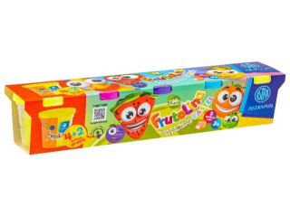 Ciastolina Masa plastyczna Frutolina ASTRAFUN - Pastel 5 szt x 100 g (2+1)