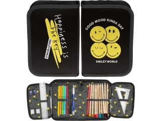 Piórnik z wyposażeniem PASO SMILEY SM24LK-P001 19, 5x13x3, 5