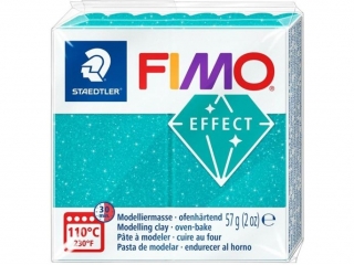 Fimo? effect, masa termoutwardzalna, 57 g, turkusowy galaxy, Staedtler