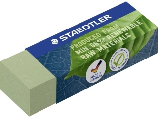 Gumka Eco Line, 65x23x13mm, Staedtler [opakowanie=20szt]