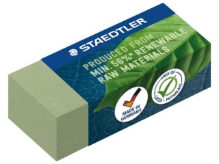 Gumka Eco Line, 43x19x13mm, Staedtler [opakowanie=30szt]