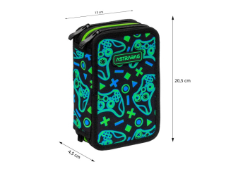 Pi�rnik JUMBO potr�jny z wyposa�eniem ASTRABAG GAME ON, AC31 [opakowanie=12szt]