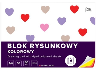 Blok rys.kol.A4 10 80g barw. w masie [opakowanie=10szt]